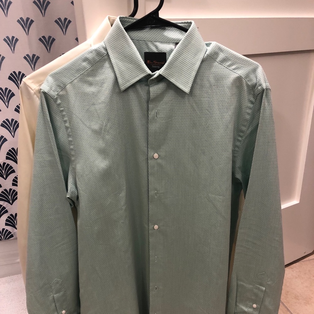 Men’s slim fit Ben Sherman dress shirts
